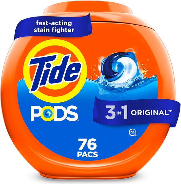 304 Tide PODS 3-in-1 Original Laundry Detergent Pacs