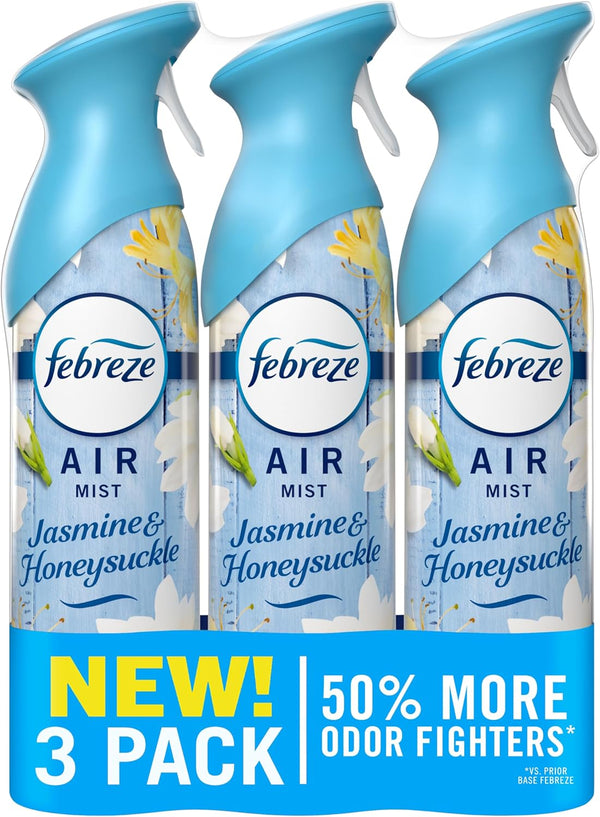 3 Pack Febreze Air Freshener 8.1 Oz