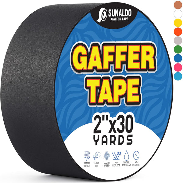 Heavy Duty Gaffers No Residue Tape 2" x 30 Yard Roll