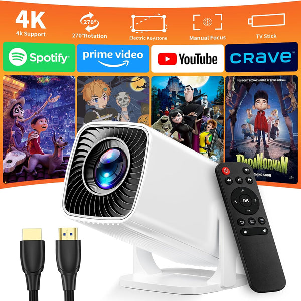Mini Portable Projector 4K