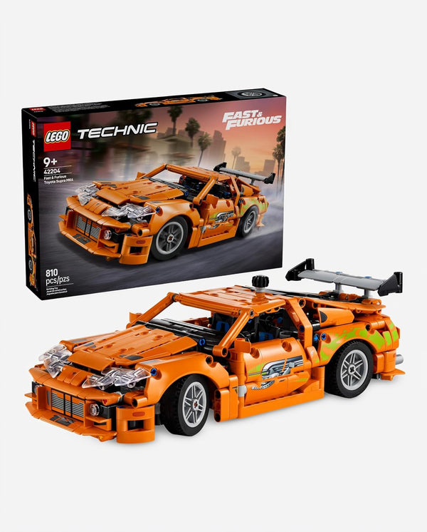 810-Pcs LEGO Technic Fast and Furious Toyota Supra MK4 Building Kit