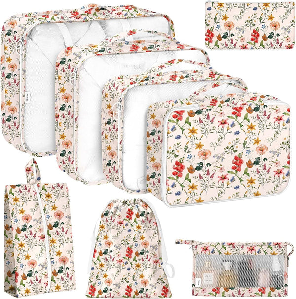 8 Packing Cubes Set