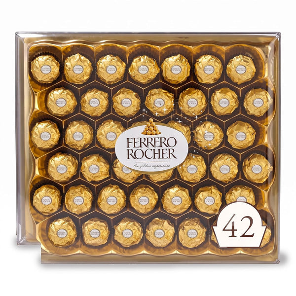 84 Ferrero Rocher Hazelnut Milk Chocolates (OU-D)