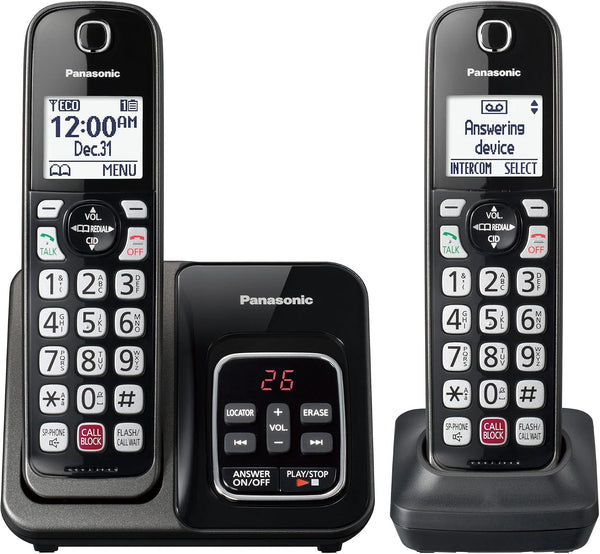 2 Pack Panasonic Cordless Phones
