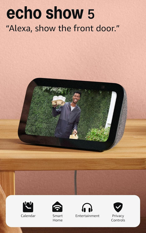 Amazon Echo Show 5 Smart Display with Alexa + $30 Amazon Credit!