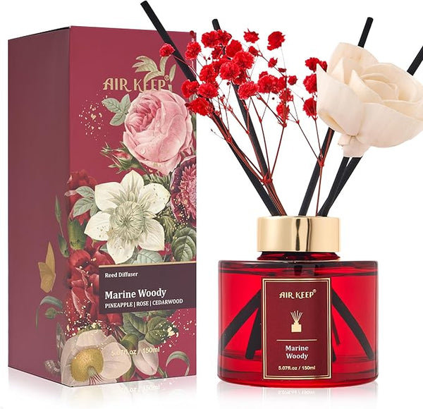 Flower Reed Diffusers Set