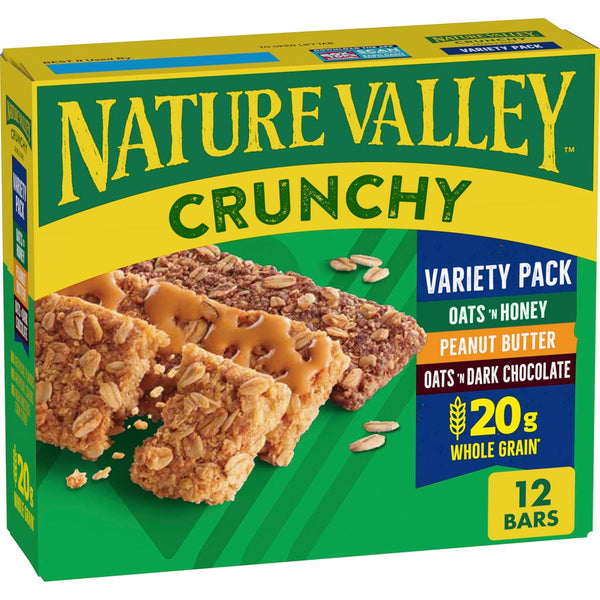 12 Nature Valley Crunchy Granola Bars