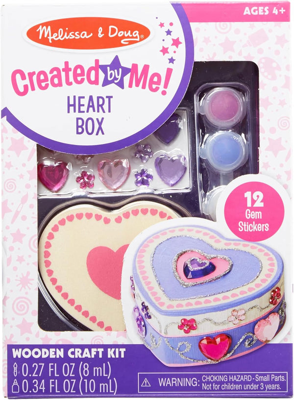 Melissa & Doug Heart Box Wooden Craft Kit