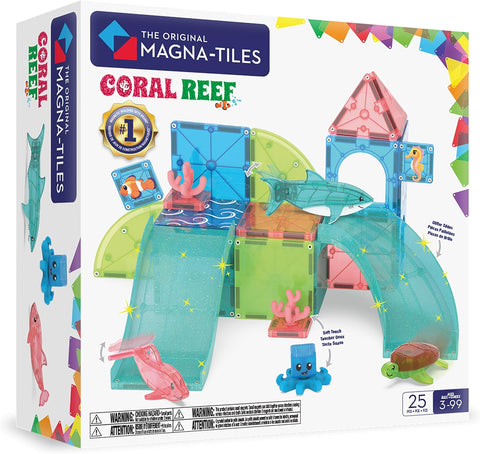 Magna-Tiles Coral Reef 25-Piece Set