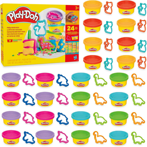 Bulk 24 Pack of Play-Doh Modeling Compound with Cutters