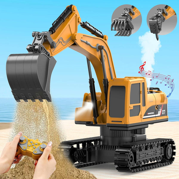 Remote Control Excavator Toy