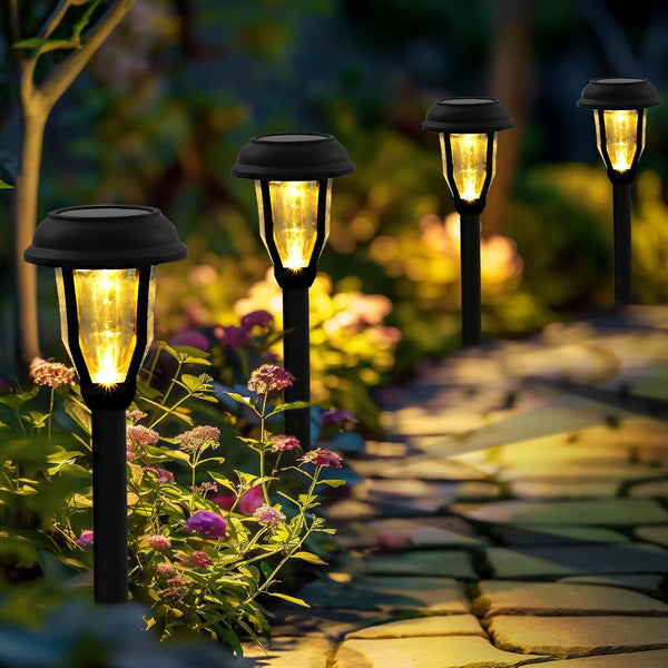 8-Pack Solar Pathway Lights