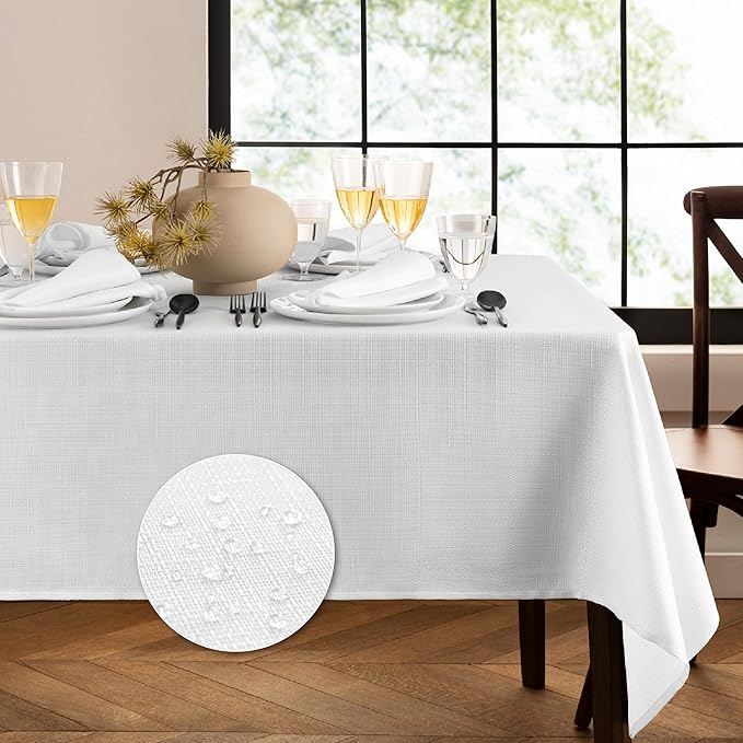 60-In x 102-In Elrene Home Fashions Laurel Tablecloth