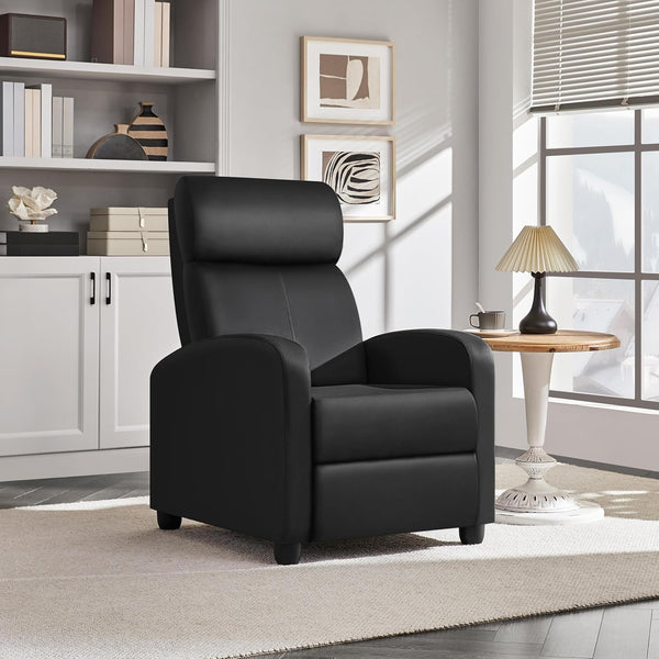 Leather Recliner Sofa