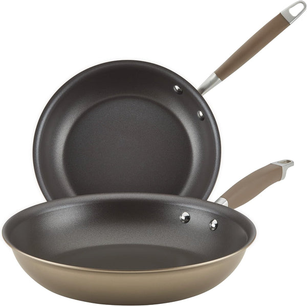 Anolon Advanced Home Nonstick Frying Pan Set 10 and 12 Inch