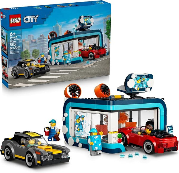 LEGO City Drive-Through Car Wash