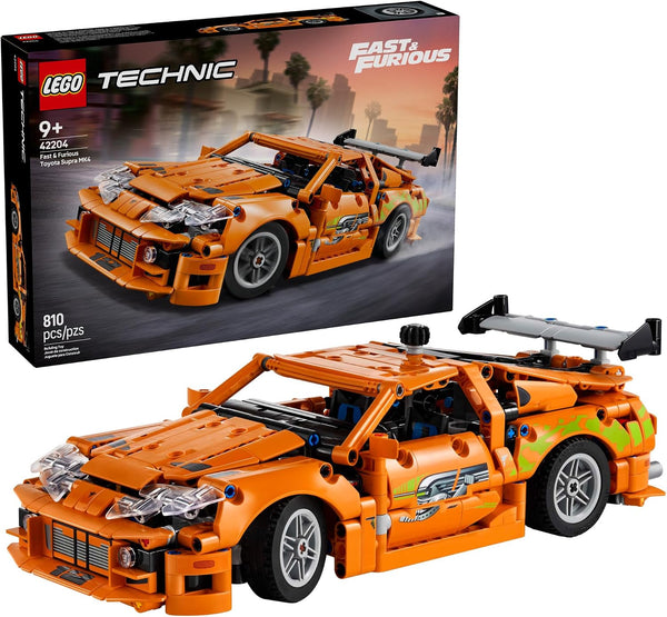 810-Pcs LEGO Technic Fast and Furious Toyota Supra MK4 Building Kit