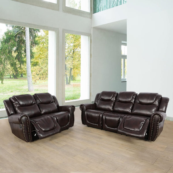 2 Piece Living Room Recliner Set