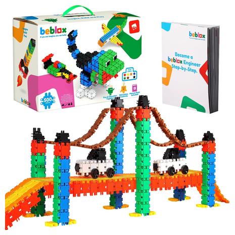 500 Piece BEBLOX Building Blocks