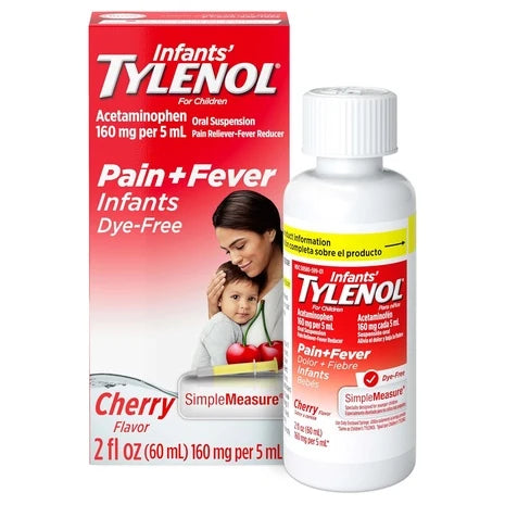 Tylenol Infants Dye-Free Oral Suspension (2oz)