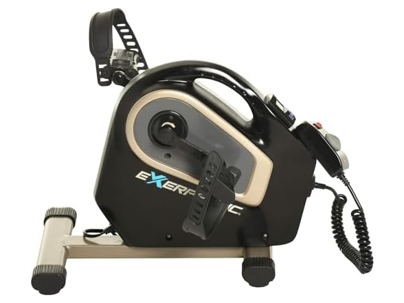 Exerpeutic 2000M Motorized Under Desk Exercise Bike