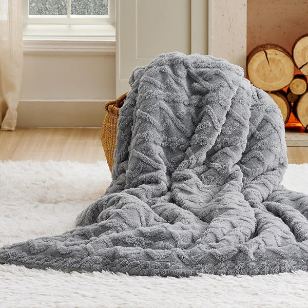 Bedsure Sherpa Throw Blanket
