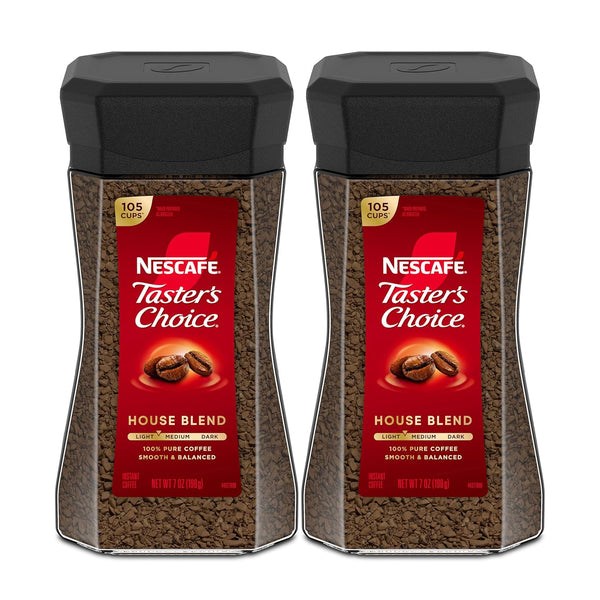2 Jars Nescafé Taster's Choice Instant Coffee