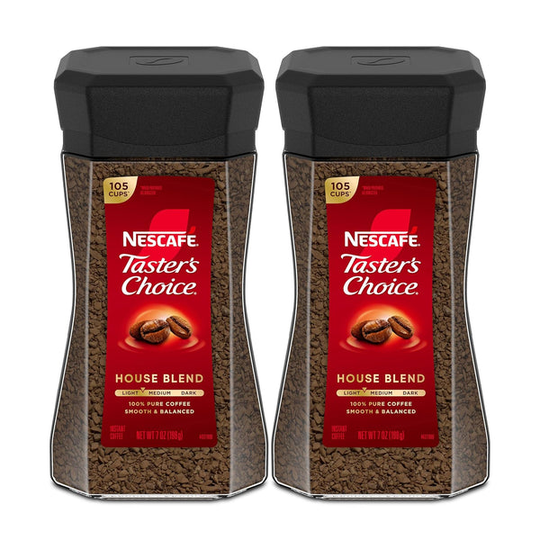 2 Pack Nescafe Taster's Choice Instant Coffee Jars