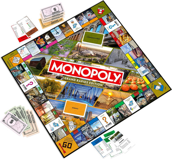 Monopoly Board Game – Grand Rapids, MI Edition