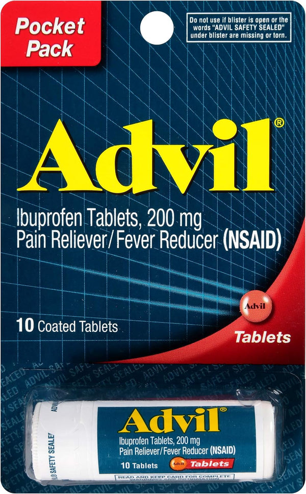 10 Count Advil Sinus Congestion and Pain Tablets