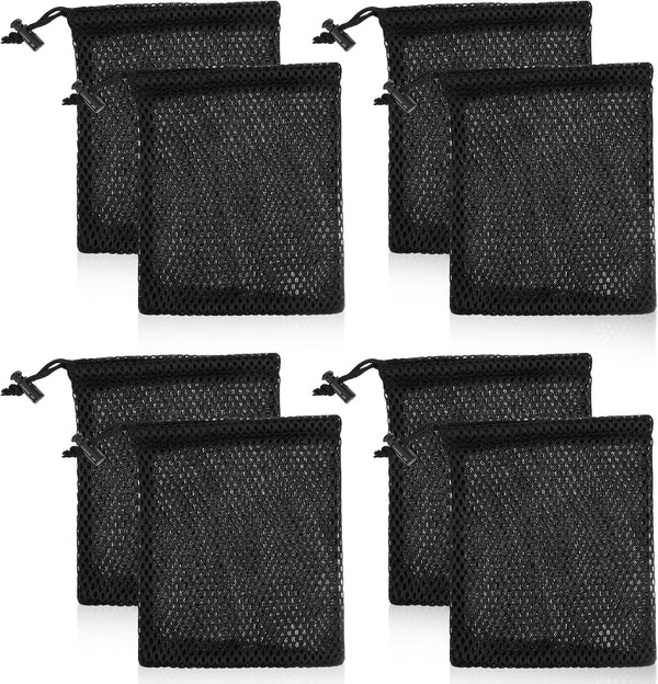 8 Pcs Small Drawstring Mesh Bag