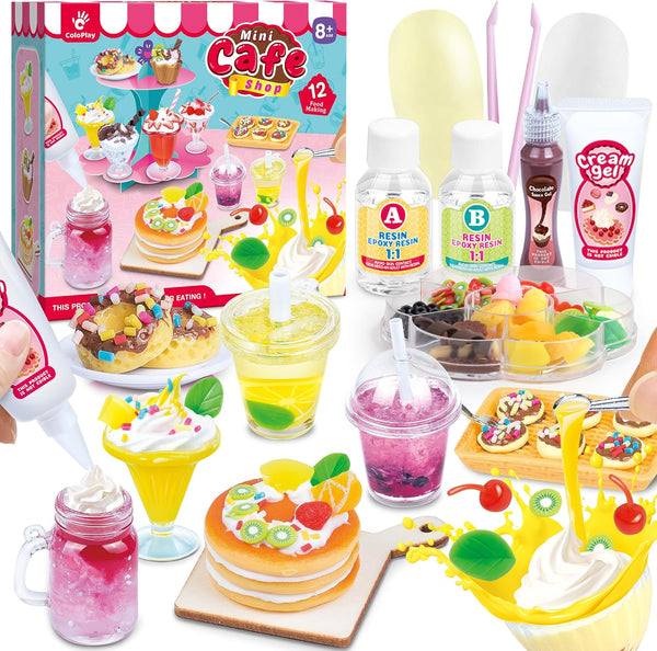 Making Miniature Food Pretend Resin Play Set