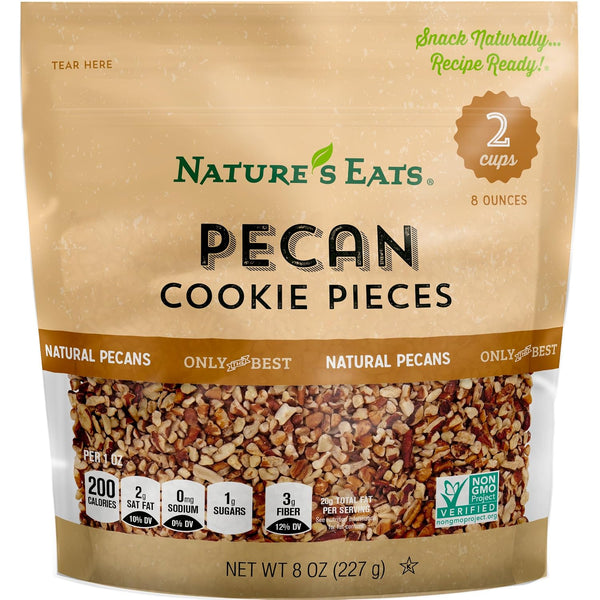 Nature's Eats Pecan Pieces 8 Oz