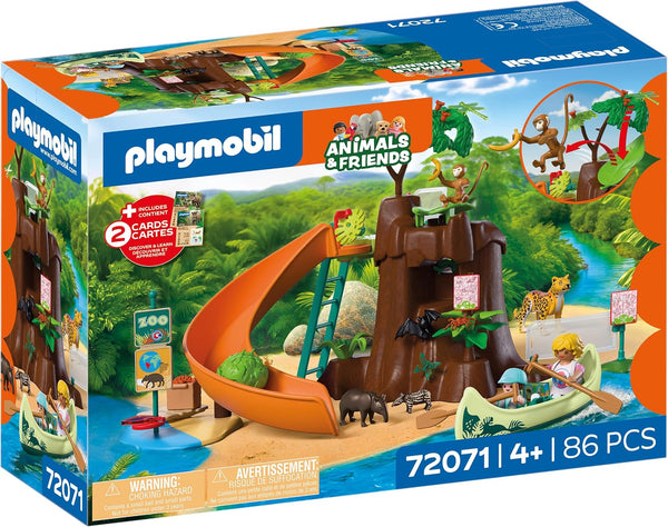 Playmobil Animals & Friends Zoo Jungle Adventure Playset