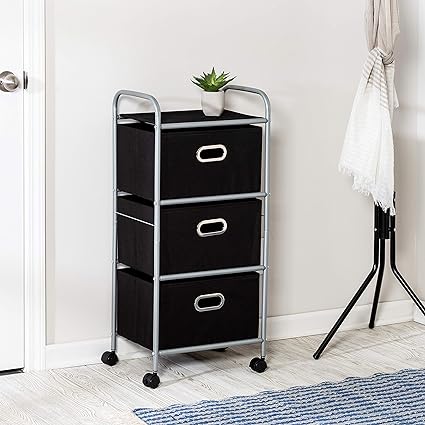 3 Drawer Rolling Cart
