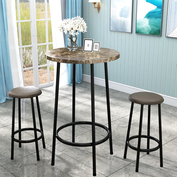 3-Pieces Bar Table Set