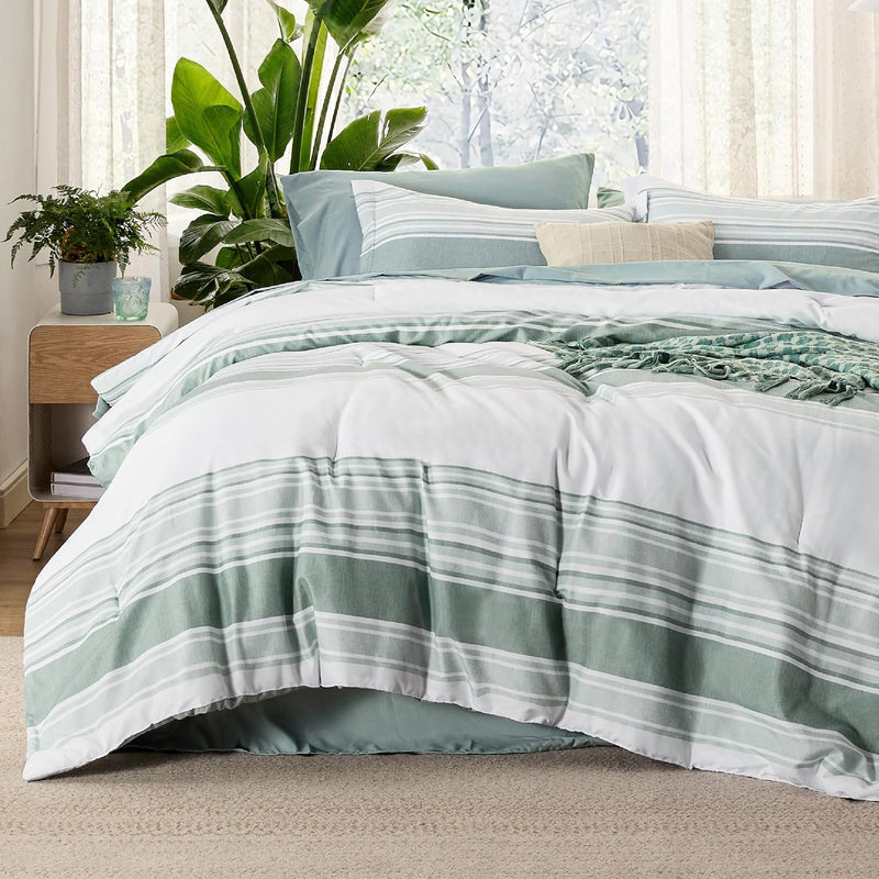 5 Piece Bedsure Twin Size Comforter Set