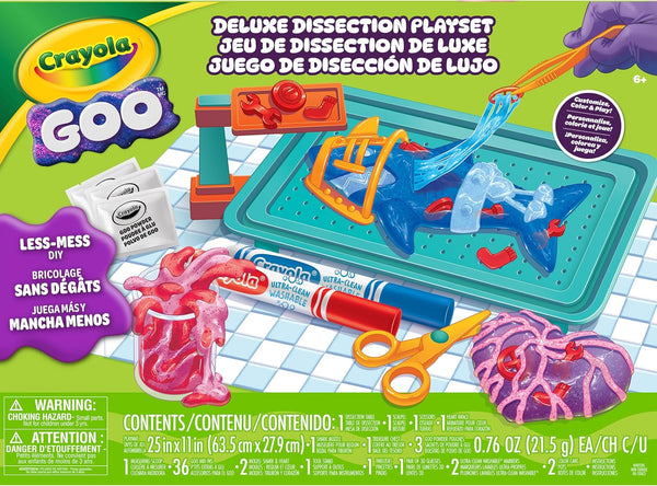 Crayola Goo Dissection Playset, DIY Slime