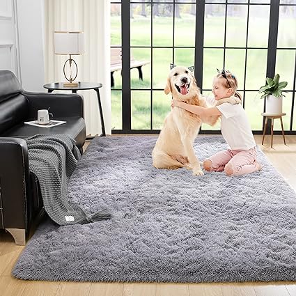 2×3 Shaggy Fluffy Bedroom Rug