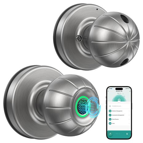 Smart Fingerprint Door Knob