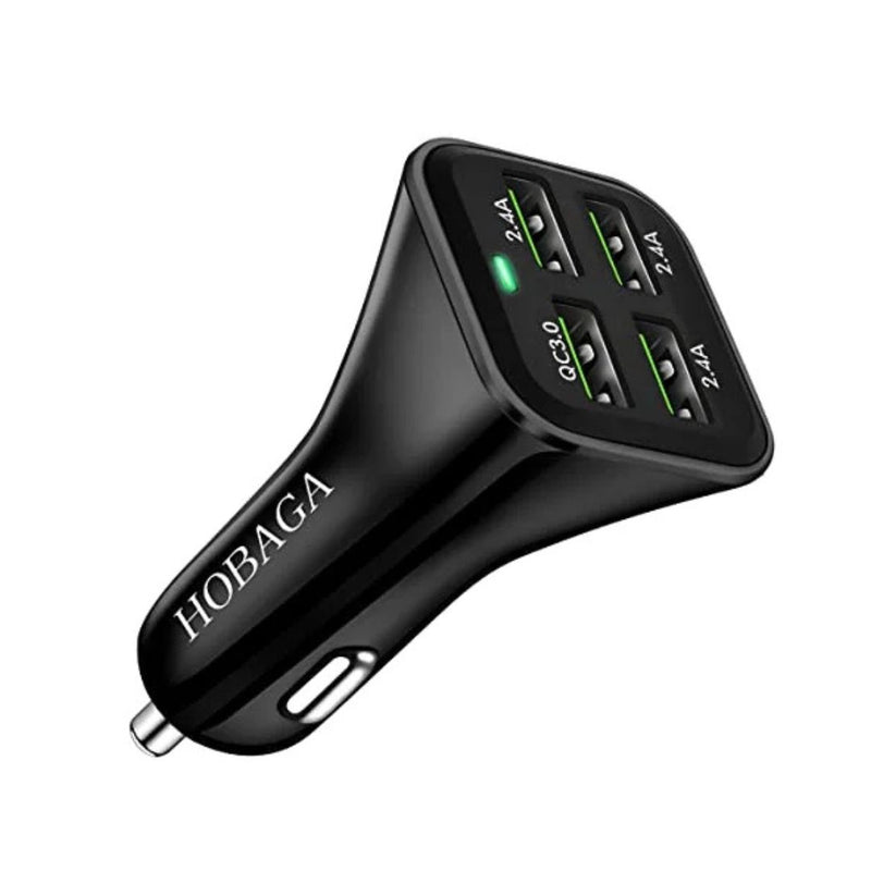 4 Port USB Car Charger