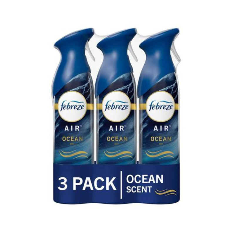 3-Pack Febreze Air Mist Odor-Fighting Air Freshener (6 Scents)