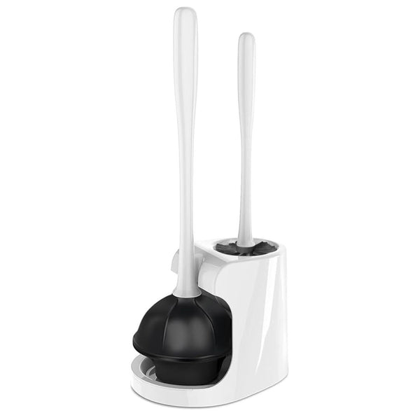 2-in-1 Toilet Brush and Plunger Set