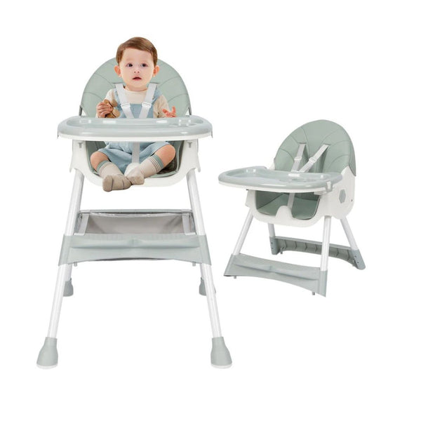 2-in-1 Convertible High Chair for Babies