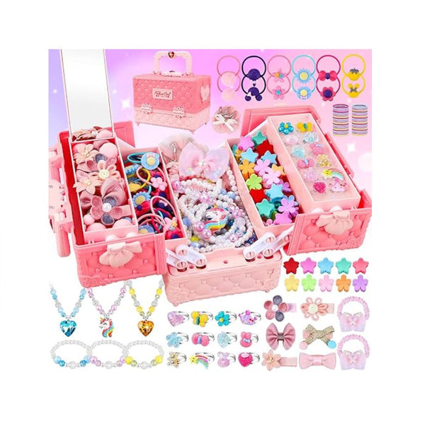 172-Pcs Jewelry Toys Set for Girls
