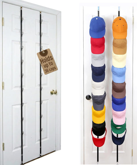 Perfect Curve Over The Door Cap Rack