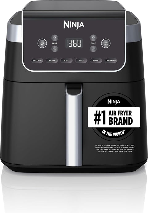 Ninja Air Fryer XL with MaxCrisp, 6.5 Qt, 6-in-1, Grey, AF181