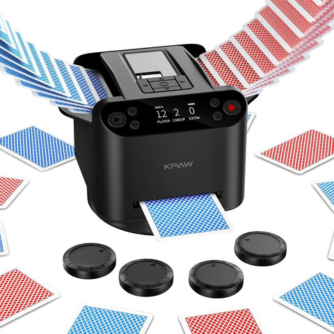 KPAW Automatic Card Shuffler & Dealer
