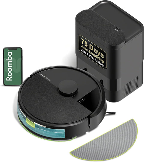iRobot Roomba 104 Self-Emptying Robot Vacuum And Mop
