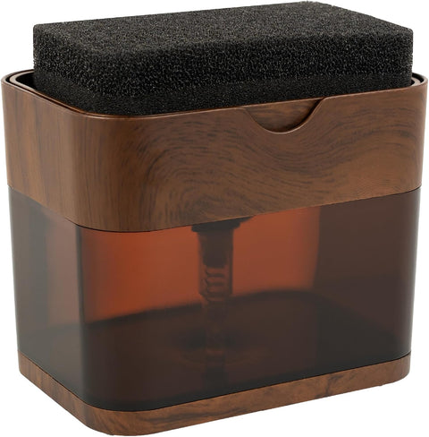 S&T INC. Soap Dispenser & Sponge Holder